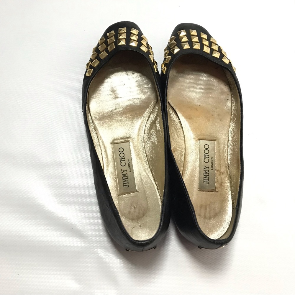 SALE!!! Jimmy Choo Flats Women's 9.5 Black